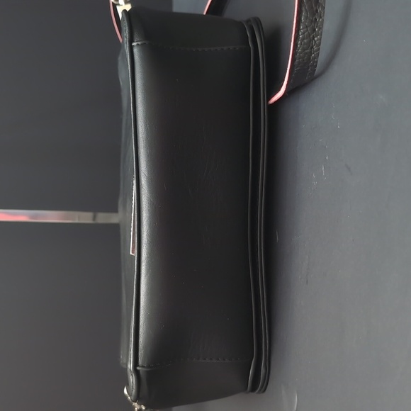 Steve Madden Women's Black Studded Leather Satchel/Crossbody Bag. - Picture 8 of 13